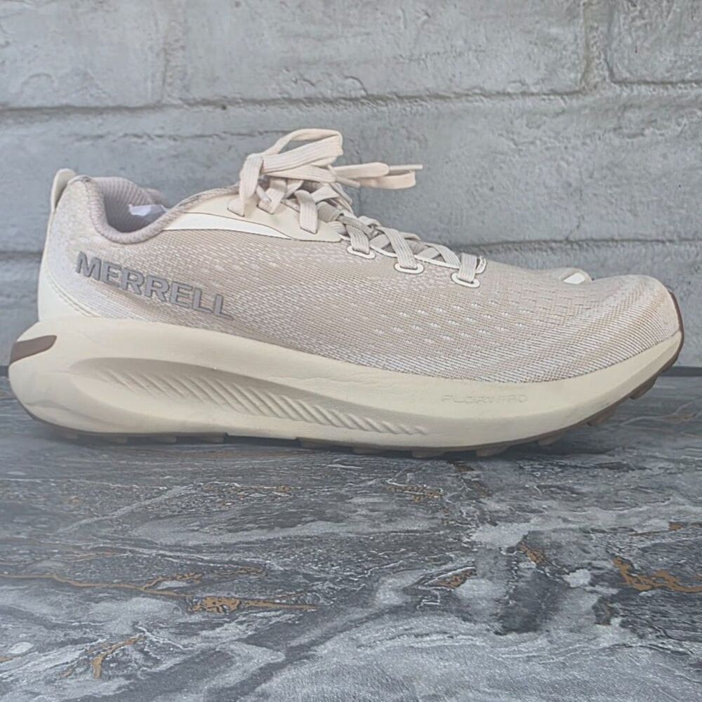 Merrell Morphlite Women's Road to Trail Running Shoes Size 8 Eggshell Cream